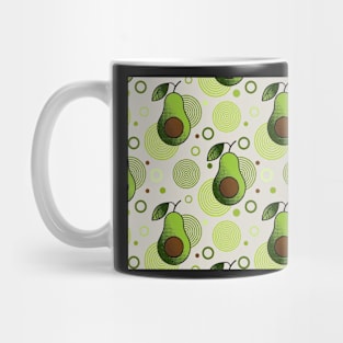 avocado pattern Mug